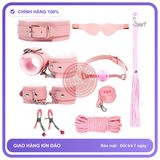 Bộ BDSM 8 Món 50 Sắc Thái chính hãng - chất vải mềm mát, đường may tỉ mỉ, tôn dáng quyến rũ - giao hàng che tên kín đáo