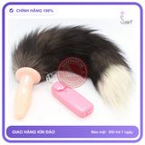 Đuôi Cáo Silicon Có Rung chính hãng - chất vải mềm mát, đường may tỉ mỉ, tôn dáng quyến rũ - giao hàng che tên kín đáo