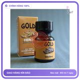 Pooper Gold Hero 10ml Chính Hãng Mỹ - chai 10ml, hàng chuẩn nhập khẩu, nắp kín không bay hơi - giao hàng che tên kín đáo