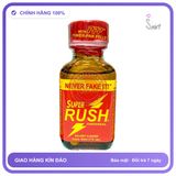 Popper Super Rush 30ml Chính Hãng PWD (USA) - chai 30ml, hương dịu không nồng, hàng chuẩn nhập khẩu - giao hàng che tên kín đáo