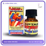 Popper Captain America Phê Tột Đỉnh Siêu 10ml chính hãng - chai 10ml, hương dịu không nồng, hàng chuẩn nhập khẩu - giao hàng che tên kín đáo