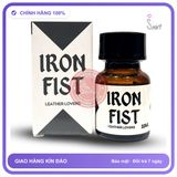 Popper Iron Fist 10ml Phê Say Mê, Tê Tê chính hãng - chai 10ml, hương dịu không nồng, hàng chuẩn nhập khẩu - giao hàng che tên kín đáo