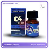 Popper C4 Xanh (Blue) – Cực Mạnh, Cực Sướng 10ml chính hãng - chai 10ml, hương dịu không nồng, dòng mạnh - giao hàng che tên kín đáo