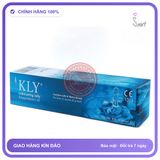 Gel Bôi Trơn Gốc Nước Tiệt Trùng KLY Hộp 1 Tuýp 82g chính hãng - gốc nước không dính rít, dịu nhẹ an toàn cho da, dễ rửa sạch - giao hàng che tên kín đáo
