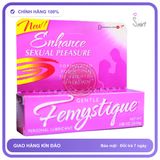 Gel Bôi Trơn Femystigue Tăng Khoái Cảm chính hãng - gốc nước không dính rít, dịu nhẹ an toàn cho da, dễ rửa sạch - giao hàng che tên kín đáo