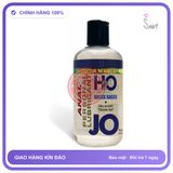 Gel Bôi Trơn JO H2O 135ml chính hãng - gốc nước không dính rít, dung tích 135ml, dùng được cho hậu môn - giao hàng che tên kín đáo