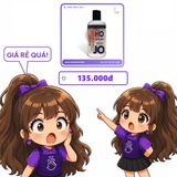 Gel Bôi Trơn JO H2O 135ml chính hãng - gốc nước không dính rít, dung tích 135ml, dùng được cho hậu môn - giao hàng che tên kín đáo