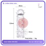 Bao Cao Su Đôn Dên Xương Rồng Có Gai chính hãng - có gai nổi, ôm sát cảm giác thật, chất liệu latex an toàn - giao hàng che tên kín đáo