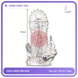 Bao Cao Su Đôn Dên Brave Man Gai Rung Gốc chính hãng - có gai nổi, hỗ trợ kéo dài, ôm sát cảm giác thật - giao hàng che tên kín đáo
