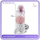 Bao Cao Su Đôn Dên Brave Man Bi Rung Đầu Siêu Kích Thích chính hãng - có gai nổi, hộp 1 cái, hỗ trợ kéo dài - giao hàng che tên kín đáo