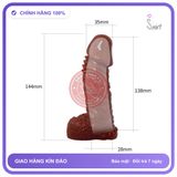 Bao Cao Su Đôn Dên Wolftooth Sleeve Chính Hãng Baile - có gai nổi, có hương thơm, ôm sát cảm giác thật - giao hàng che tên kín đáo