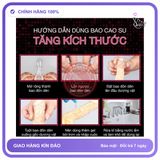 Bao Cao Su Đôn Dên Tăng Kích Thước Pretty Love Medium 6.2 chính hãng - hộp 1 cái, có hương thơm, ôm sát cảm giác thật - giao hàng che tên kín đáo