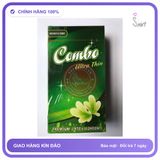 Bao Cao Su Combo Ultra Thin Trơn Mỏng chính hãng - siêu mỏng 0.04mm, nhiều gel bôi trơn, hộp 10 cái - giao hàng che tên kín đáo