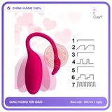 Trứng Rung Hồng Hạc Magic Motion Flamingo Kết Nối Bluetooth chính hãng - 3 tốc độ rung, điều khiển qua app, chất liệu an toàn cho da - giao hàng che tên kín đáo