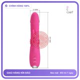 Dương Vật Giả Đa Năng Prettylove Dorothy – rung nhấp chuyển động đẩy tới và lui Ngoáy chính hãng - 3 chế độ rung, sạc USB, rung nhấp chuyển động đẩy tới và lui tự động - giao hàng che tên kí