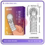 Bao Cao Su Đôn Dên Ngón Tay Lala (Mẫu Số 4) chính hãng - ôm sát cảm giác thật, chất liệu latex an toàn, hàng nhập khẩu - giao hàng che tên kín đáo
