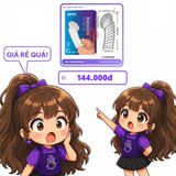Bao Cao Su Đôn Dên Ngón Tay Lala (Mẫu Số 7) chính hãng - ôm sát cảm giác thật, chất liệu latex an toàn, hàng nhập khẩu - giao hàng che tên kín đáo