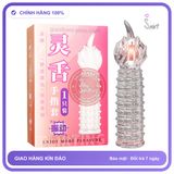 Bao Cao Su Đôn Ngón Tay Cao Cấp JIYU Rung Móc chính hãng - hộp 1 cái, ôm sát cảm giác thật, chất liệu latex an toàn - giao hàng che tên kín đáo
