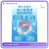 Bộ 2 Vòng Aichao Cockring Màu Trắng chính hãng - sạc USB, chất liệu an toàn cho da, dễ vệ sinh - giao hàng che tên kín đáo