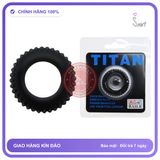 Vòng Đơn Baile Cockring Titan chính hãng - silicone cao cấp, chất liệu an toàn cho da, dễ vệ sinh - giao hàng che tên kín đáo