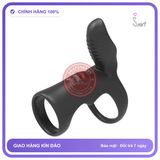 Vòng Rung Tình Yêu Huwei Vibrating Lock Ring chính hãng - sạc USB, silicone cao cấp, chất liệu an toàn cho da - giao hàng che tên kín đáo