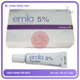 Gel Bôi Emla Cream 5% - Kéo Dài Thời Gian Chai 5g chính hãng - thấm nhanh không nhờn rít, dùng trước khi quan hệ, nhỏ gọn dễ mang theo - giao hàng che tên kín đáo