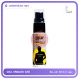 Chai Xịt Đức Pjur Super Hero - Kéo Dài 20ml chính hãng - kéo dài thời gian, thấm nhanh không nhờn rít, dùng trước khi quan hệ - giao hàng che tên kín đáo