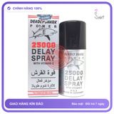 Chai Xịt Đức Deadly Shark 25000 – Kéo Dài 40ml chính hãng - kéo dài thời gian, 45ml, thấm nhanh không nhờn rít - giao hàng che tên kín đáo