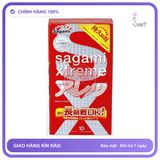 Bao Cao Su Sagami Xtreme Feel Long Hộp 10 Chiếc, Có Gai, Kéo Dài Thời Gian chính hãng - có gai nổi, hộp 10 cái, hỗ trợ kéo dài - giao hàng che tên kín đáo