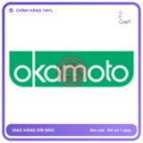 Bao Cao Su Okamoto 0.03 Real Fit Mỏng Với chính hãng - hộp 3 cái, ôm sát cảm giác thật, chất liệu latex an toàn - giao hàng che tên kín đáo