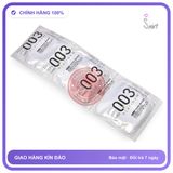Bao Cao Su Okamoto 0.03 Platinum Trong Suốt Mềm chính hãng - siêu mỏng 0.03mm, siêu mỏng, nhiều gel bôi trơn - giao hàng che tên kín đáo