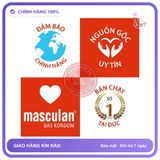 Bao Cao Su Masculan – Trẻ Trung, Vui Nhộn 3 Bao chính hãng - hộp 3 cái, có hương thơm, ôm sát cảm giác thật - giao hàng che tên kín đáo