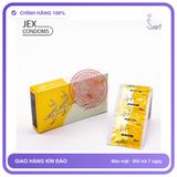 Bao Cao Su Jex UsuUsu Jelia Coat R1000 Siêu Mỏng 12s chính hãng - hộp 12 cái, ôm sát cảm giác thật, chất liệu latex an toàn - giao hàng che tên kín đáo