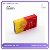 Bao Cao Su Jex UsuUsu Jelia Coat R1500 12s chính hãng - ôm sát cảm giác thật, chất liệu latex an toàn, hàng nhập khẩu - giao hàng che tên kín đáo