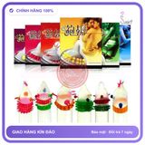Bao Cao Su Gân Siêu Gai Runbo 1s chính hãng - có gai nổi, hộp 1 cái, ôm sát cảm giác thật - giao hàng che tên kín đáo