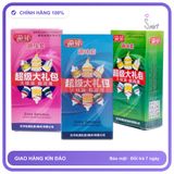 Bao Cao Su Gân Siêu Gai Runbo 6s chính hãng - có gai nổi, ôm sát cảm giác thật, chất liệu latex an toàn - giao hàng che tên kín đáo