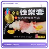 Bao Cao Su Gold 16 Bi Hộp 2 Cái chính hãng - có gai nổi, ôm sát cảm giác thật, chất liệu latex an toàn - giao hàng che tên kín đáo
