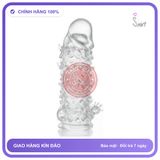 Bao Cao Su Aichao Đôn Dên Vẩy Cá Siêu chính hãng - hỗ trợ kéo dài, ôm sát cảm giác thật, chất liệu latex an toàn - giao hàng che tên kín đáo