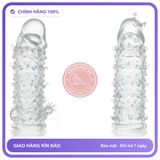 Bao Cao Su Aichao Đôn Dên Vẩy Cá Siêu chính hãng - hỗ trợ kéo dài, ôm sát cảm giác thật, chất liệu latex an toàn - giao hàng che tên kín đáo