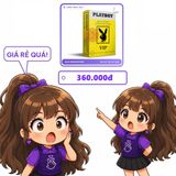 Chai Xịt Anh PlayBoy Vip – Kéo Dài Thời Gian – 10ml chính hãng - thấm nhanh không nhờn rít, dùng trước khi quan hệ, nhỏ gọn dễ mang theo - giao hàng che tên kín đáo