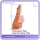Dương Vật Giả Hít Tường Loveaider Oriental Rome chính hãng - 7 chế độ rung, đế hít tường, silicone mềm mại - giao hàng che tên kín đáo