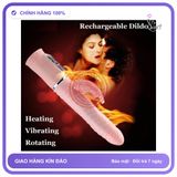 Dương Vật Giả Tỏa Nhiệt Heat Naughty Bunny chính hãng - chất liệu an toàn cho da, dễ vệ sinh, êm ái khi dùng - giao hàng che tên kín đáo