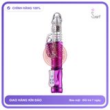 Dương Vật Giả LIBO Rung Xoay Thụt Cực Mạnh chính hãng - sạc usb, rung nhấp chuyển động đẩy tới và lui tự động, chất liệu an toàn cho da - giao hàng che tên kín đáo