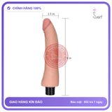 Dương Vật Giả Lovetoy Real Softee Siêu Mềm Dài chính hãng - 10 tốc độ rung, rung êm không tiếng động, silicone mềm - giao hàng che tên kín đáo