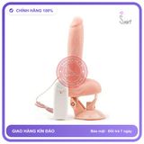 Dương Vật Giả Hít Tường Chuck chính hãng - sạc USB, đế hít tường, xoay 180 độ - giao hàng che tên kín đáo