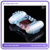 Vòng Rung Dương Vật 2 Đầu Rung chính hãng - silicone mềm mại, chất liệu an toàn cho da, dễ vệ sinh - giao hàng che tên kín đáo