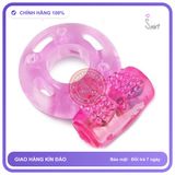 Vòng Rung Đeo Dương Vật Silicone chính hãng - silicone mềm mại, chất liệu an toàn cho da, dễ vệ sinh - giao hàng che tên kín đáo