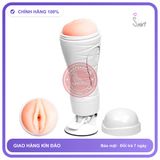Âm Đạo Giả Nguỵ Trang Đèn Pin 12 Chế chính hãng - 12 chế độ rung, sạc USB, chất liệu an toàn cho da - giao hàng che tên kín đáo
