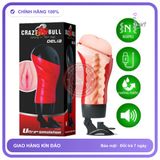 Âm Đạo Giả Nguỵ Trang Đèn Pin Crazy Bull Delia chính hãng - chất liệu an toàn cho da, dễ vệ sinh, êm ái khi dùng - giao hàng che tên kín đáo