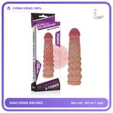 Bao Cao Su Đôn Dên 5cm Cao Cấp Pleasure X Tender Series Lovetoy (Tím MS4) chính hãng - có gai nổi, hỗ trợ kéo dài, ôm sát cảm giác thật - giao hàng che tên kín đáo